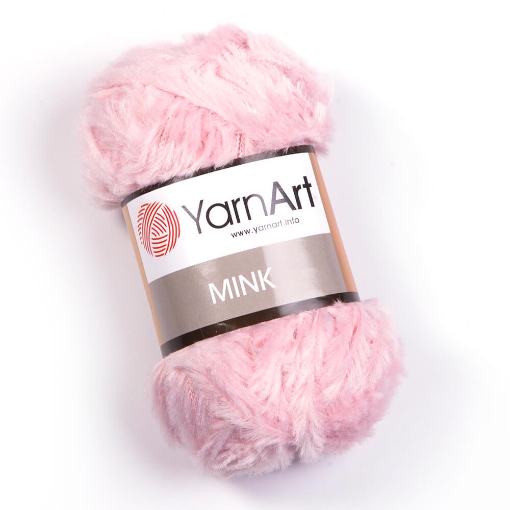 Пряжа YarnArt Mink 347 розовый (2560)