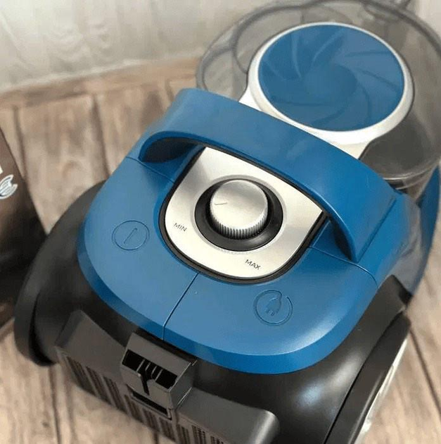 Пилосос з контейнером Rainberg RB-2267 колбовий з регулятором потужності фільтр 4L - 4200 W - фото 4