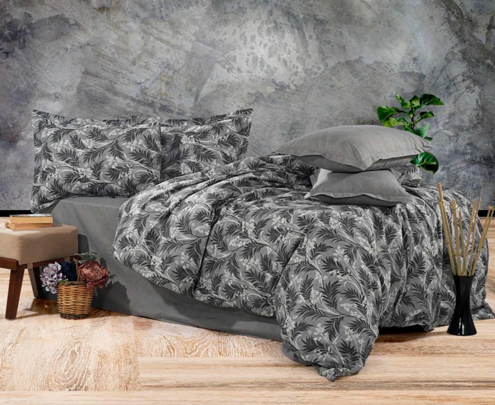 Комплект двуспальный Alena 189896x60 unisex Серый (185896)