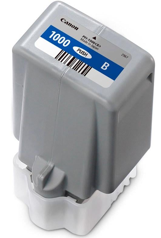 Чернильница Canon PFI-1000 для струйной печати 80 мл Blue (0555C001)