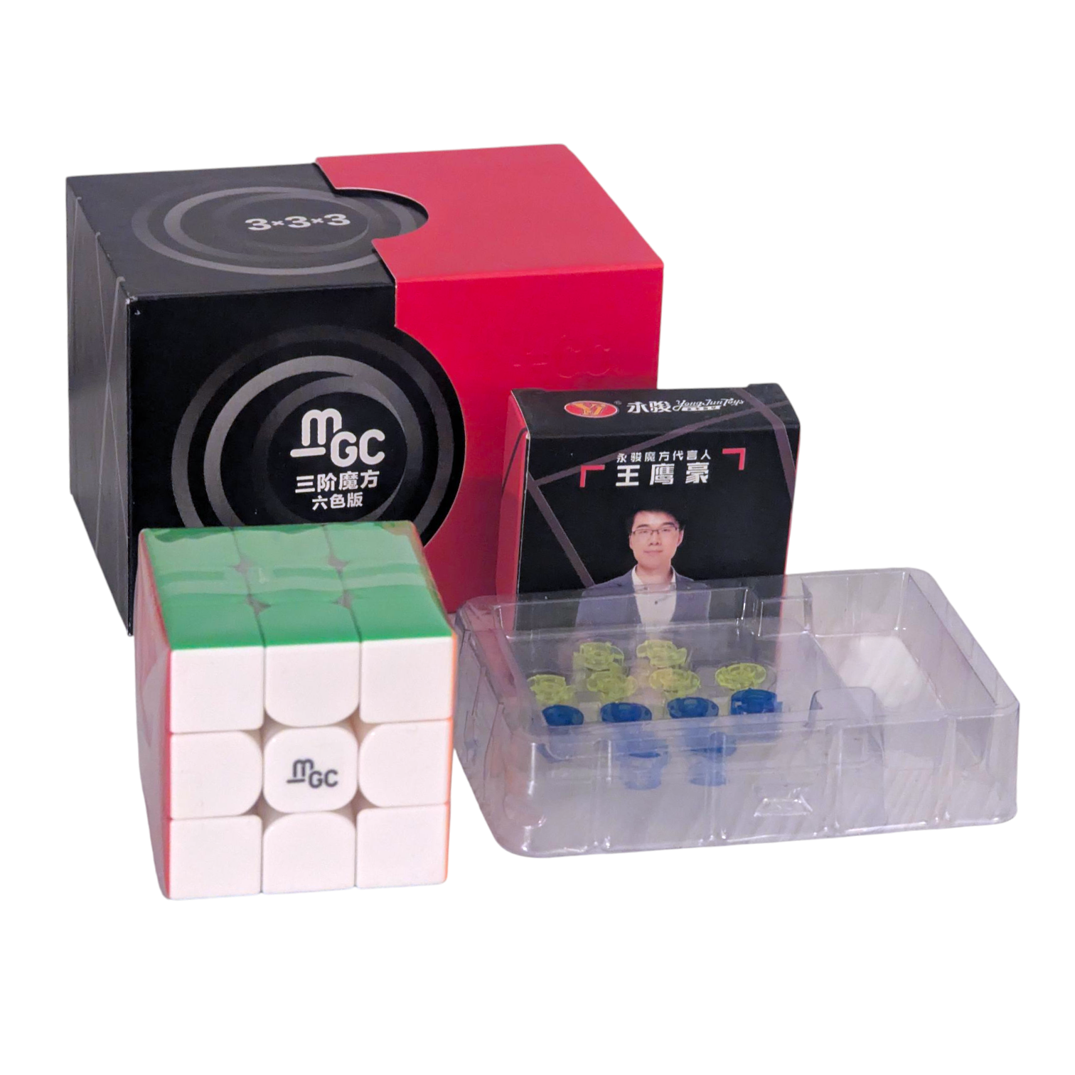Магнітний кубик рубіка 3x3 MGC v2 Різнокольоровий - фото 5