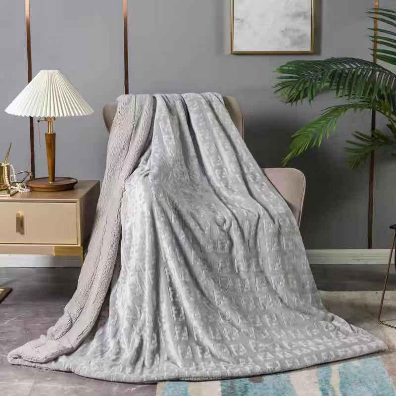 Плед Cotton home Colorful home Греция 200х230 см двухсторонний с овчиной микрофибра 1246-5 Серый (DR014134)