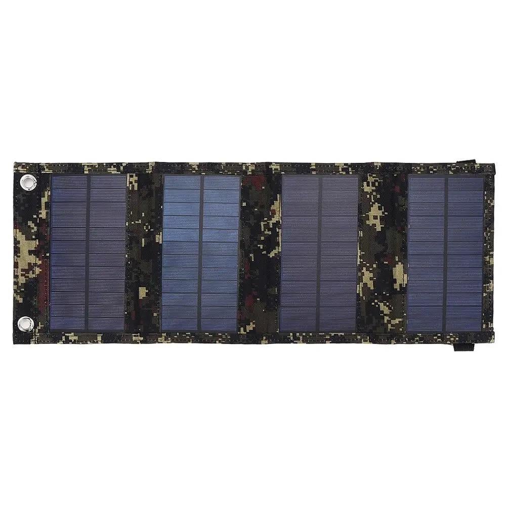 Солнечная панель Solar Power складная с USB 5 V-10 W Камуфляж (SPH10)