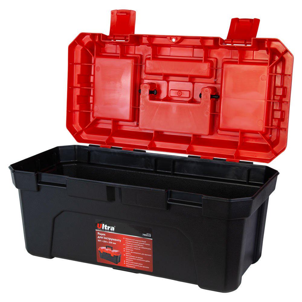 Ящик для инструмента Ultra 507x254x259 мм (7402112) - фото 4 Ящик для инструмента Ultra 507x254x259 мм (7402112) - фото 4