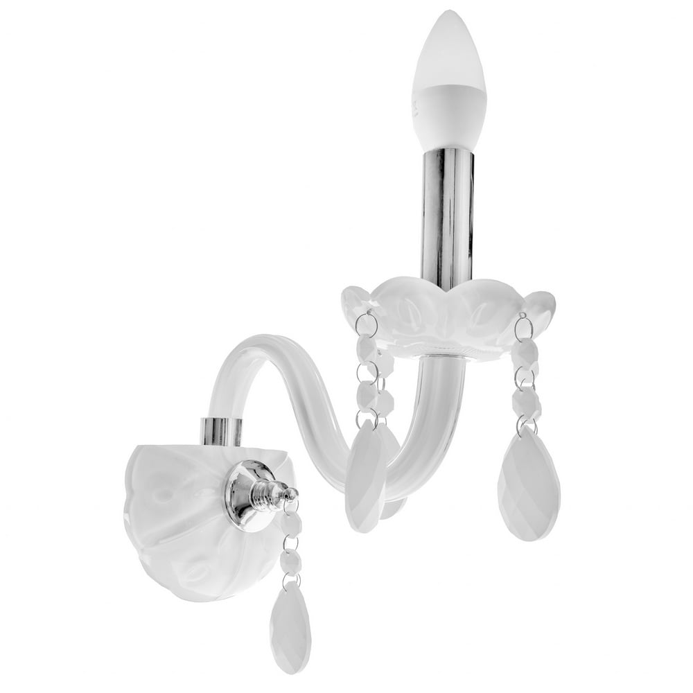 Бра Brille BCL-686W/1 E14 WH (29-004)