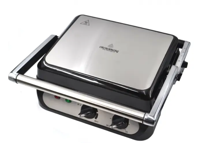Электрогриль прижимной Crownberg CB-1042 2000W