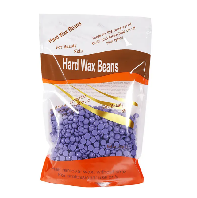 Воск горячий в гранулах Hard Wax Beans Лаванда 1 кг (15291855)