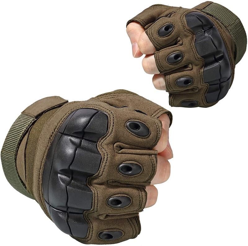 Перчатки военные Oakley OY-001 L беспалые оливковые - фото 5 Перчатки военные Oakley OY-001 L беспалые оливковые - фото 5