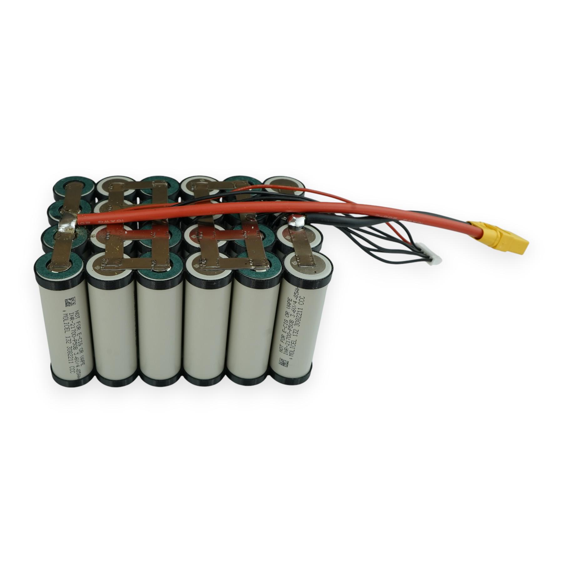 Аккумулятор для квадрокоптеров Phoenix drones 6S4P на элементах Molicel INR21700-P50B 20000 mAh XT90 (99953) - фото 7 Аккумулятор для квадрокоптеров Phoenix drones 6S4P на элементах Molicel INR21700-P50B 20000 mAh XT90 (99953) - фото 7