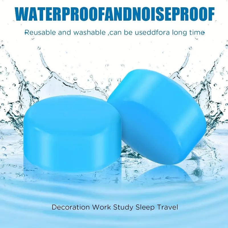 Беруши силиконовые многоразовые для сна/для плавания/от шума/храпа 12 шт. в кейсе Синий (2743174628) - фото 6 Беруши силиконовые многоразовые для сна/для плавания/от шума/храпа 12 шт. в кейсе Синий (2743174628) - фото 6