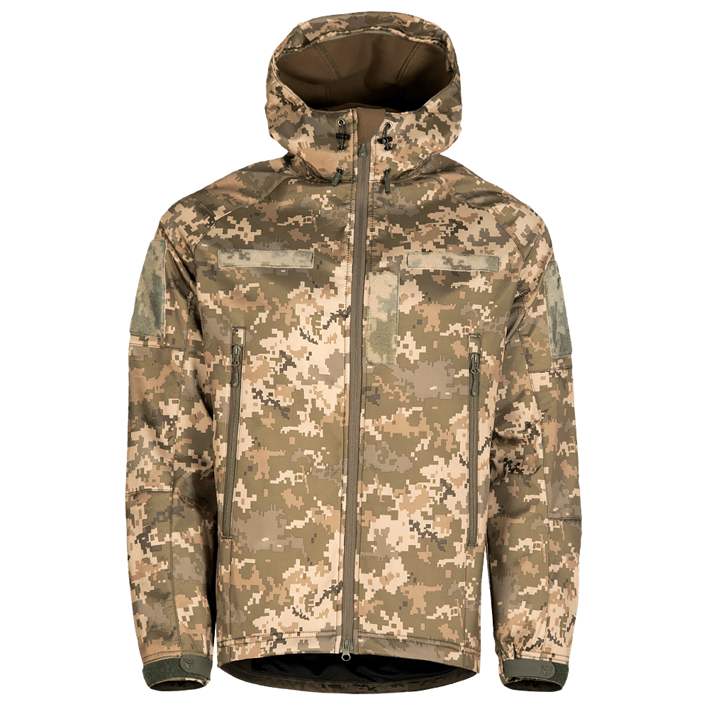 Костюм военный CM SoftShell 3.0 S Пиксель (6575) - фото 11