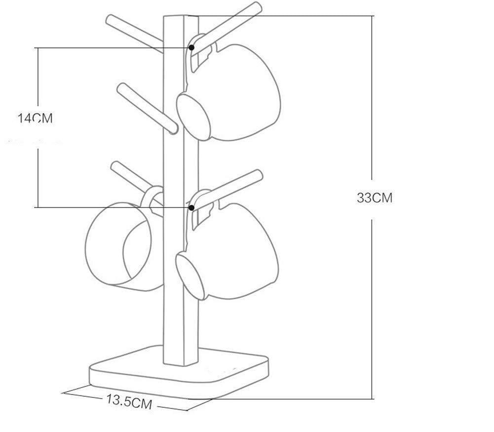 Стійка для чашок з дерева Лорі Каррі (СДК-001803) - фото 2 Стійка для чашок з дерева Лорі Каррі (СДК-001803) - фото 2