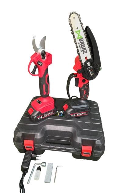 Пилка акумуляторна з секатором Kraffec KT/BCD 360I 48V 4АР (37799)