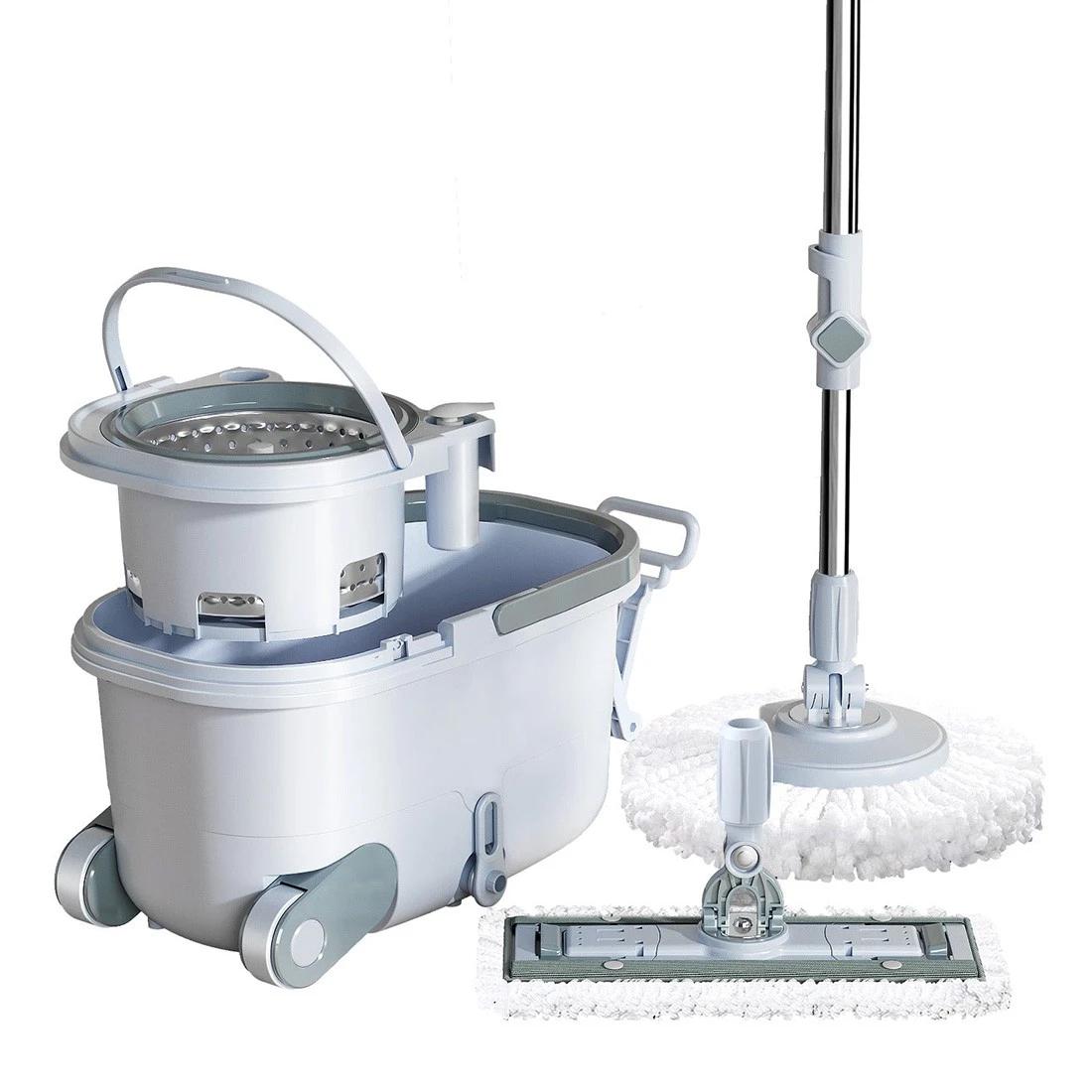 Швабра с отжимом и ведром Homettler Magician Plus Spin Mop (CM001) - фото 7