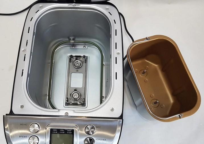 Хлібопічка VIMAR VBM 692 850 Вт 1500 г 15 програм 2 тістоміси (379799) - фото 3 Хлібопічка VIMAR VBM 692 850 Вт 1500 г 15 програм 2 тістоміси (379799) - фото 3