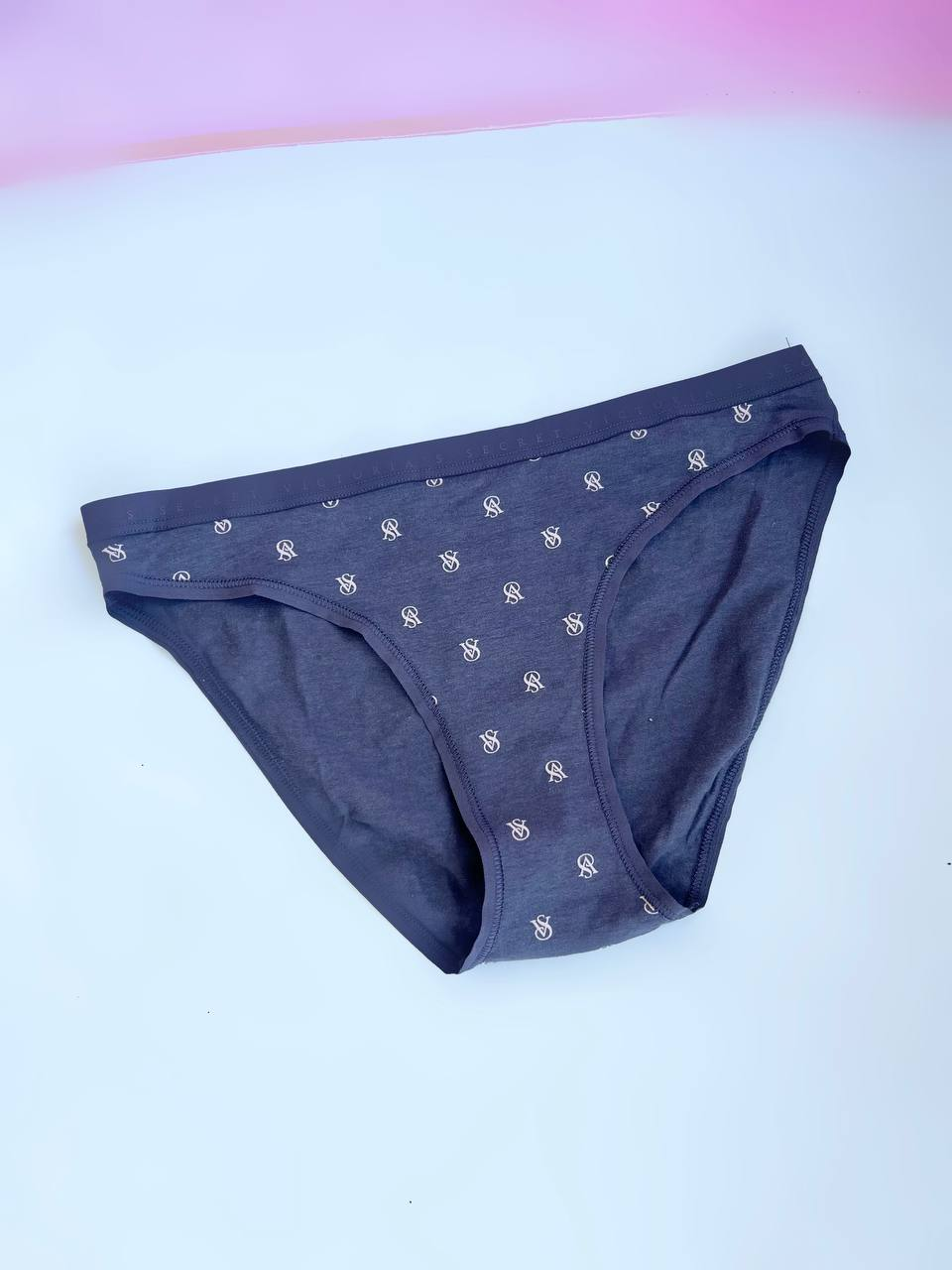 Труси Victoria's Secret Stretch Cotton Bikini Panty S Сірий (27306283) Труси Victoria's Secret Stretch Cotton Bikini Panty S Сірий (27306283)