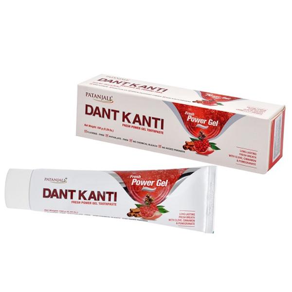 Зубна паста-гель, Dant Kanti Power Gel Toothpaste, Patanjali 150г (43635008)