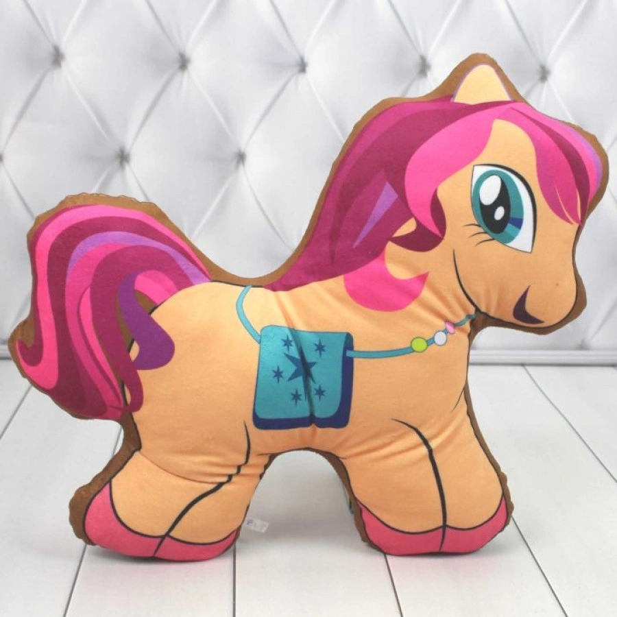 Мягкая игрушка-подушка Сплюшка-конек 1/2 38х37 см (2580457678)