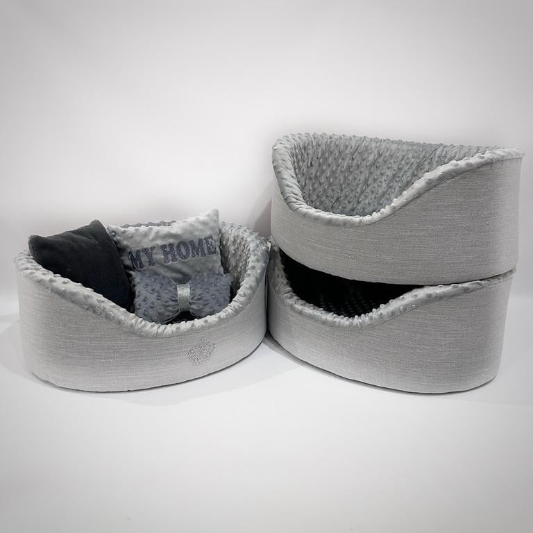 Лежанка для собак Amore mio Cane Брістоль до 3 кг 50х40х19 см (ОВ-0039) - фото 4 Лежанка для собак Amore mio Cane Брістоль до 3 кг 50х40х19 см (ОВ-0039) - фото 4