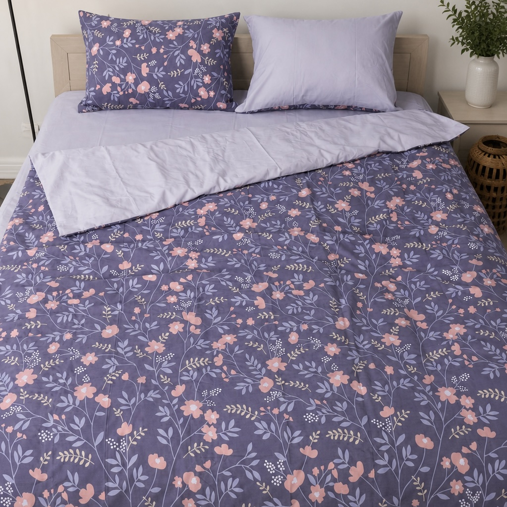 Комплект постельного белья детский PaniPava Lavender Blossom бязь 110х140 см (109721911)