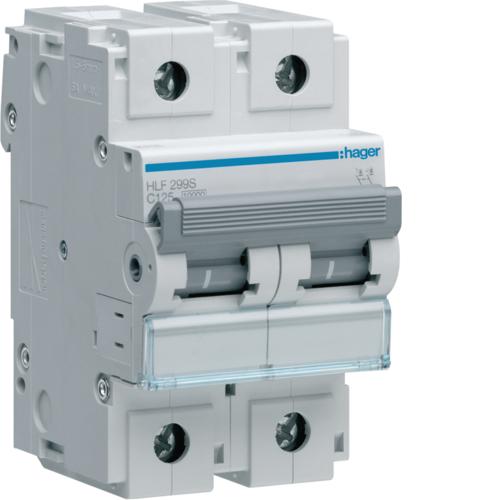 Автоматический выключатель 2P 10 kA C-125A 3M (HLF299S)