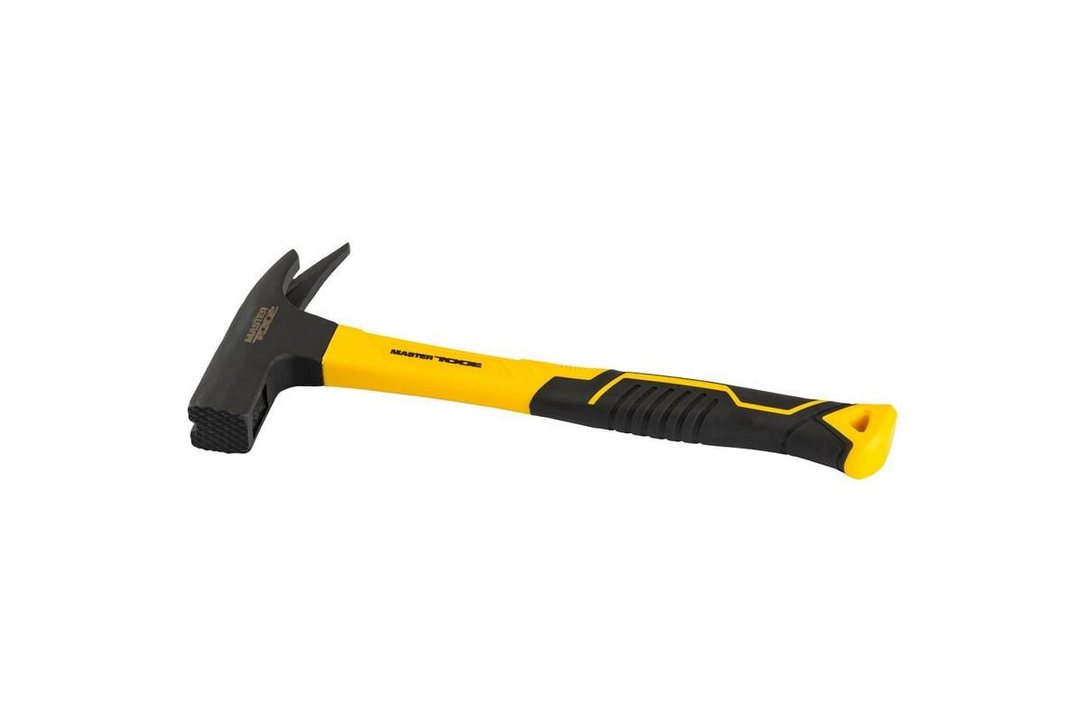 Кровельный молоток MasterTool 600 г HRC 50 рукоятка фибергласовая 300 мм (02-0920)