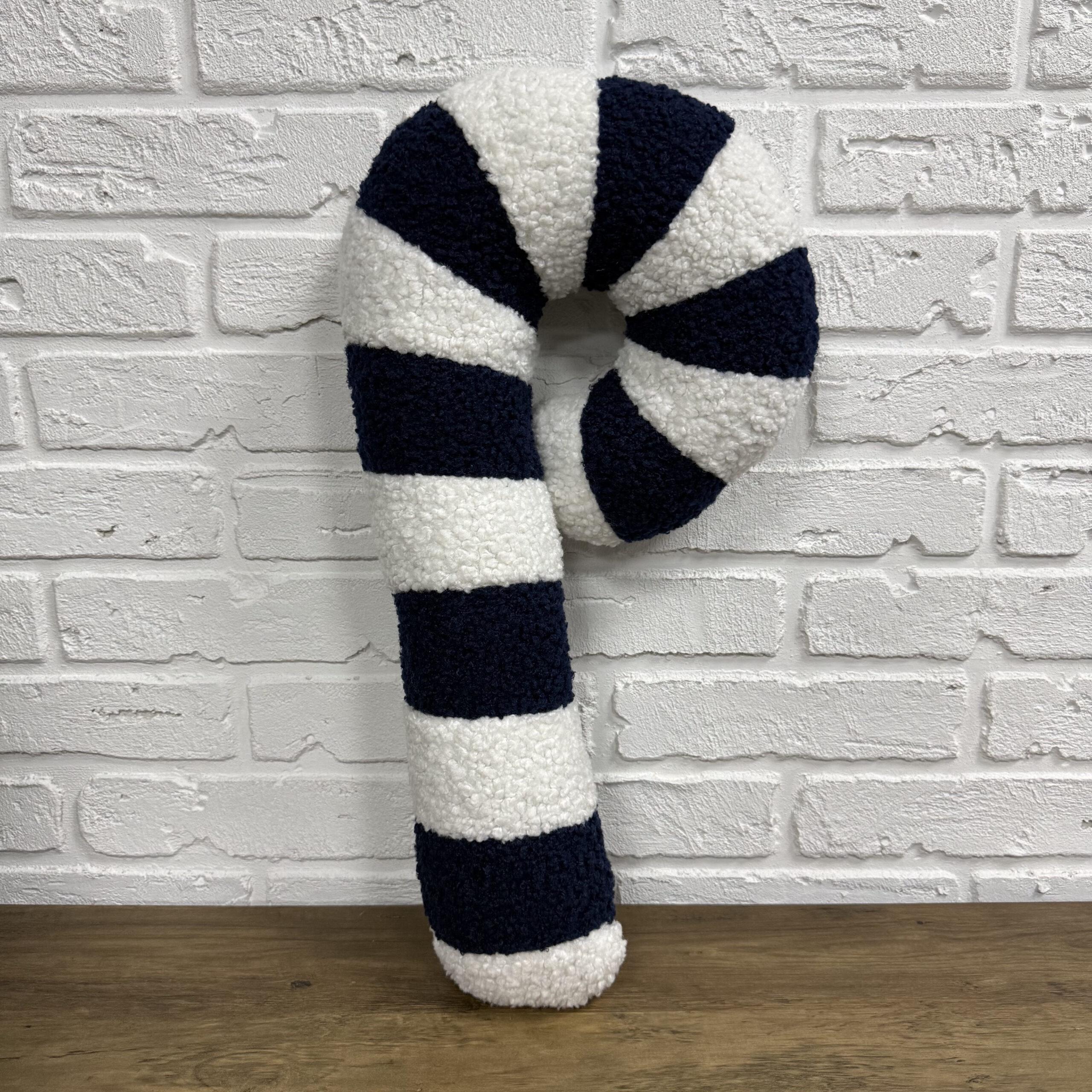 Подушка новогодняя Comfort Home Леденец меховая букле 60х30 см