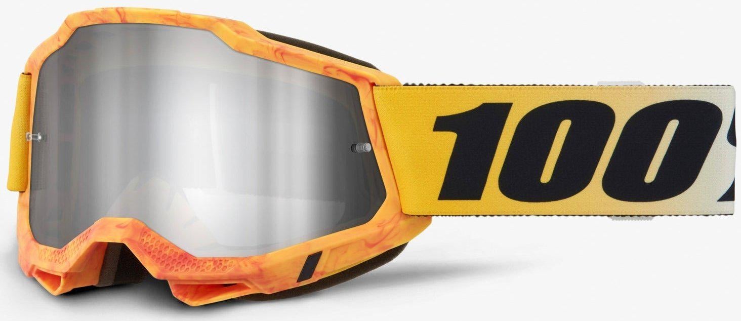 Мотоокуляри 100% ACCURI 2 Goggle Razza/Mirror Silver Lens (34613)