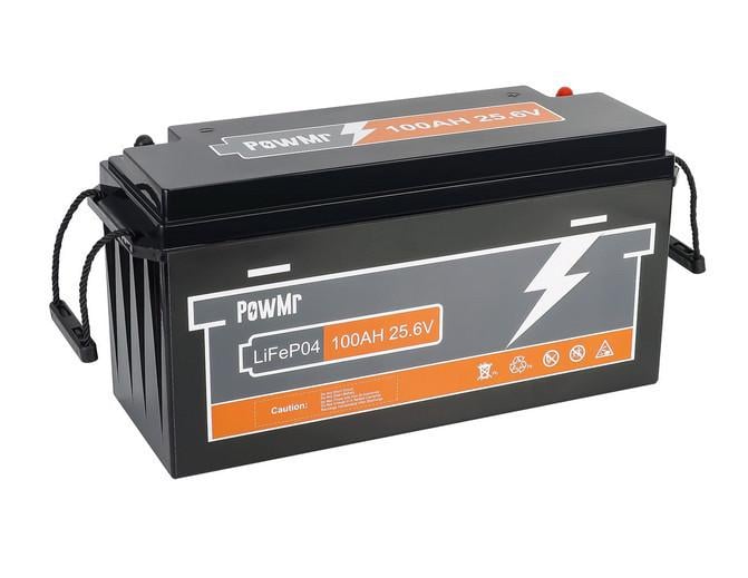 Аккумулятор LiFePO4 PowMr 100Ah POW-100AH-25,6V 100Ач 2560 Wh BMS >4000 циклов литий-железо-фосфатный