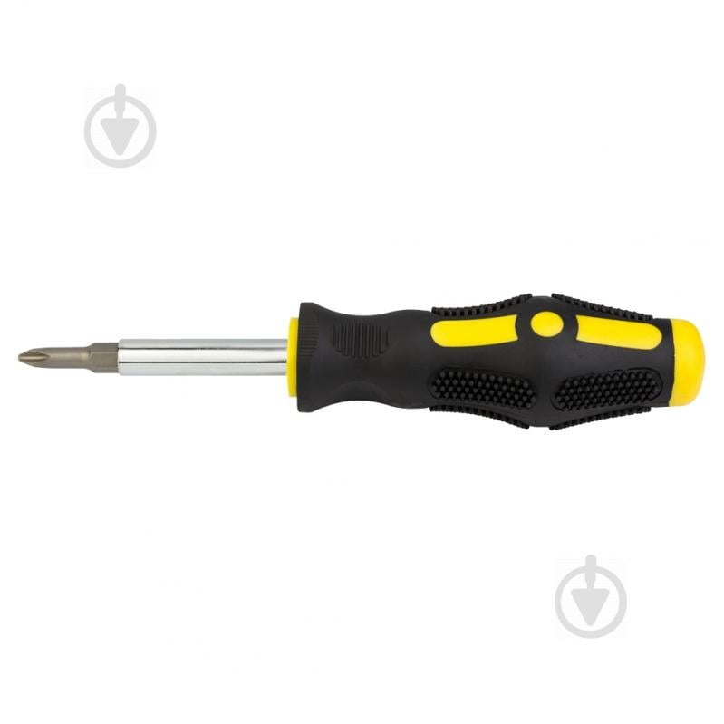 Викрутка з двосторонніми бітами 4в1 + адаптер CrV SIGMA (4002171) - фото 2 Викрутка з двосторонніми бітами 4в1 + адаптер CrV SIGMA (4002171) - фото 2