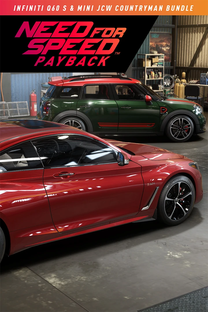 Гра для приставок Xbox One Need for Speed Payback MINI John Cooper Works Countryman & Infiniti Q60 S Bundle DLC (000350)