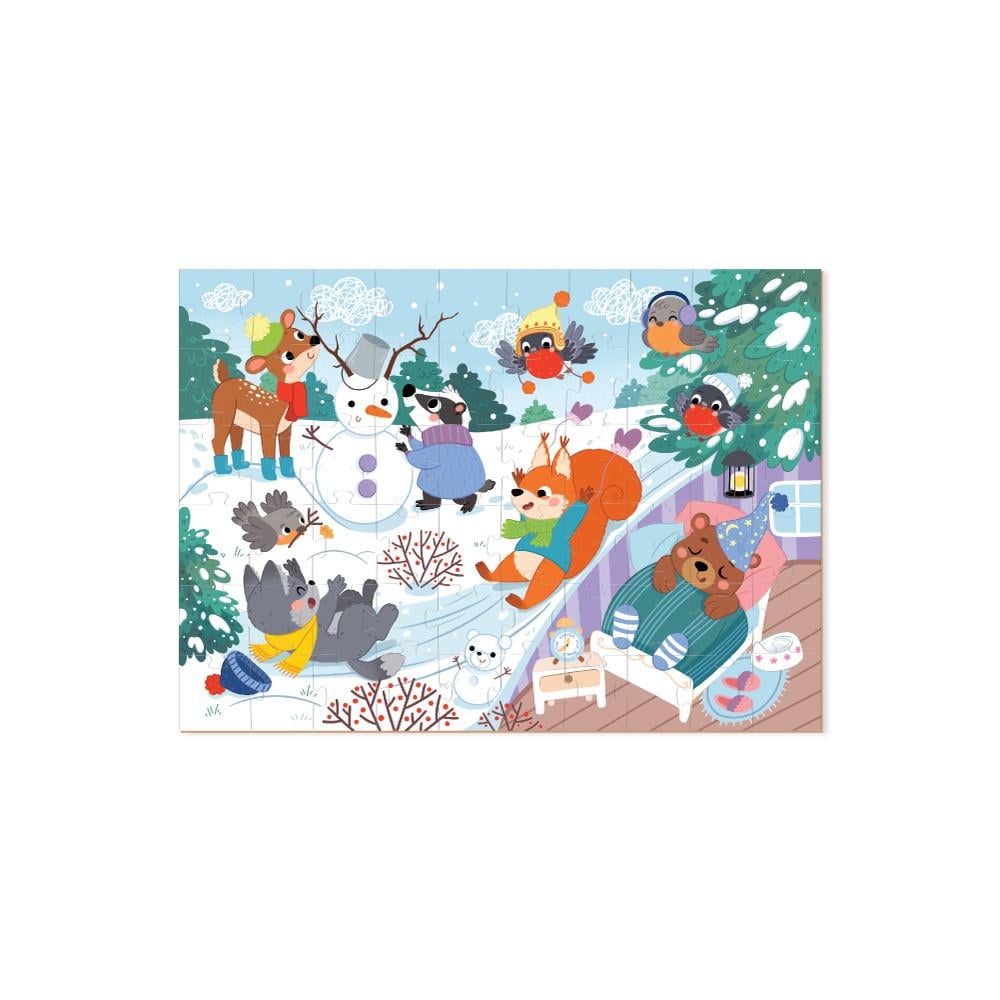 Пазл DoDo Зимові тваринки 60 ел. (300578) - фото 5 Пазл DoDo Зимові тваринки 60 ел. (300578) - фото 5