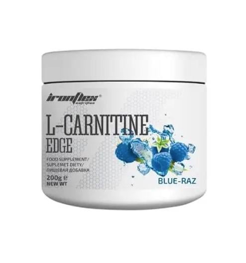 Карнітин L IronFlex L-Carnitine Edge Blue raspberry 200 g