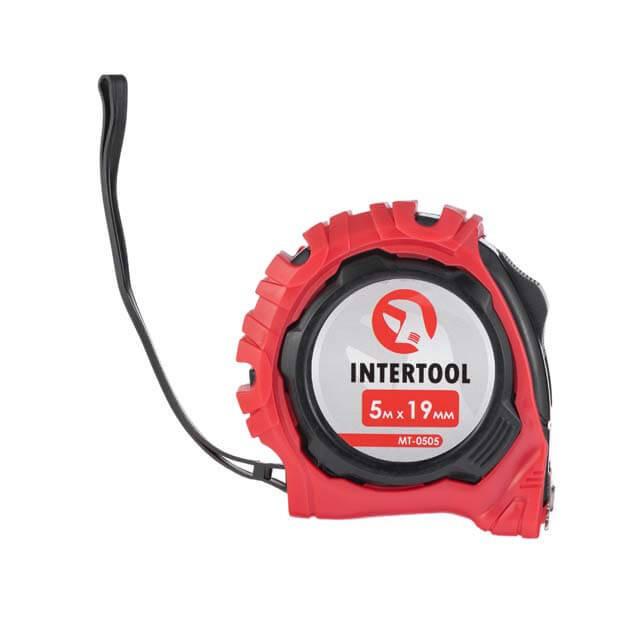 Рулетка с фиксатором Intertool MT-0505 Магнит 5 м х 19 мм - фото 2