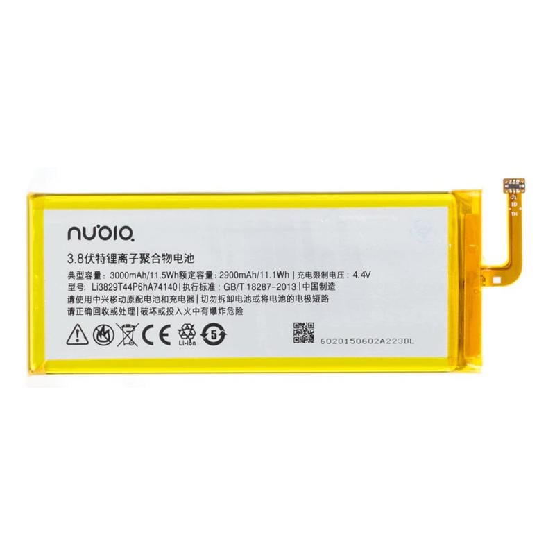 Батарея для ZTE Li3829T44P6hA74140/Li3828T44P6hA74140 Nubia Z7
