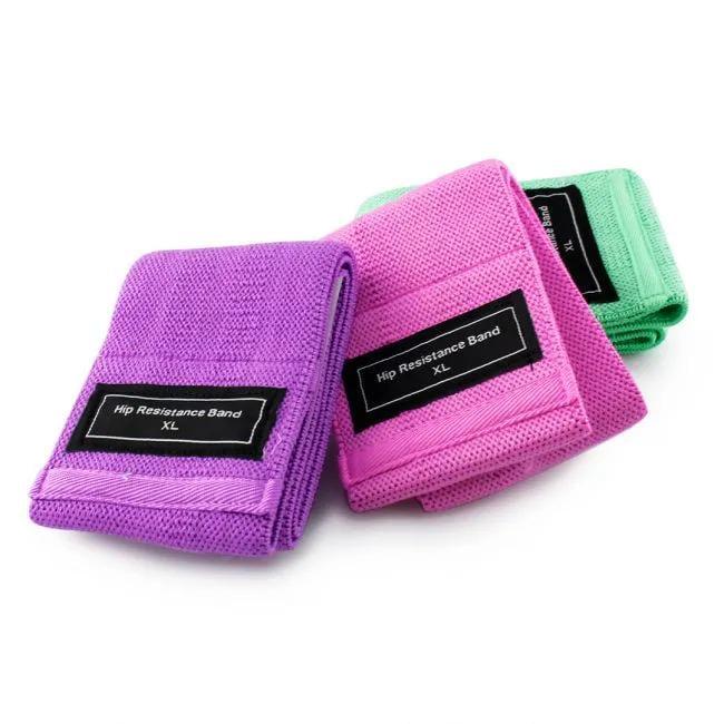 Тканинні фітнес резинки Hip resistance band з чохлом 3 шт. (1009007-Other) - фото 6 Тканинні фітнес резинки Hip resistance band з чохлом 3 шт. (1009007-Other) - фото 6