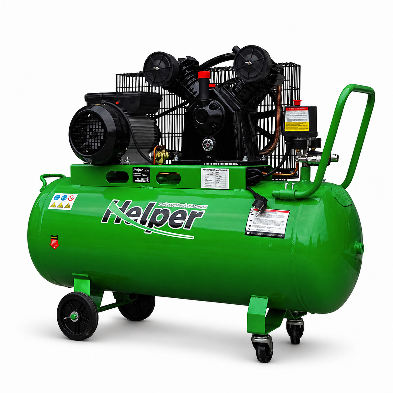 Компрессор Helper HP-1094 масляный 2500 Вт 10 бар 100 л