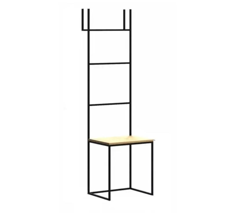 Вешалка для одежды Loft NS-2048 с полками Черный (3075773572) Вешалка для одежды Loft NS-2048 с полками Черный (3075773572)