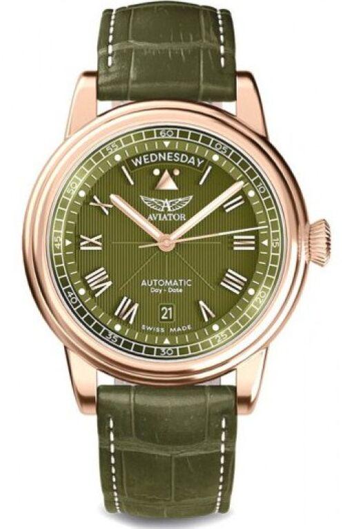Наручний годинник чоловічий Aviator V.3.35.2.279.4 (747606) Наручний годинник чоловічий Aviator V.3.35.2.279.4 (747606)