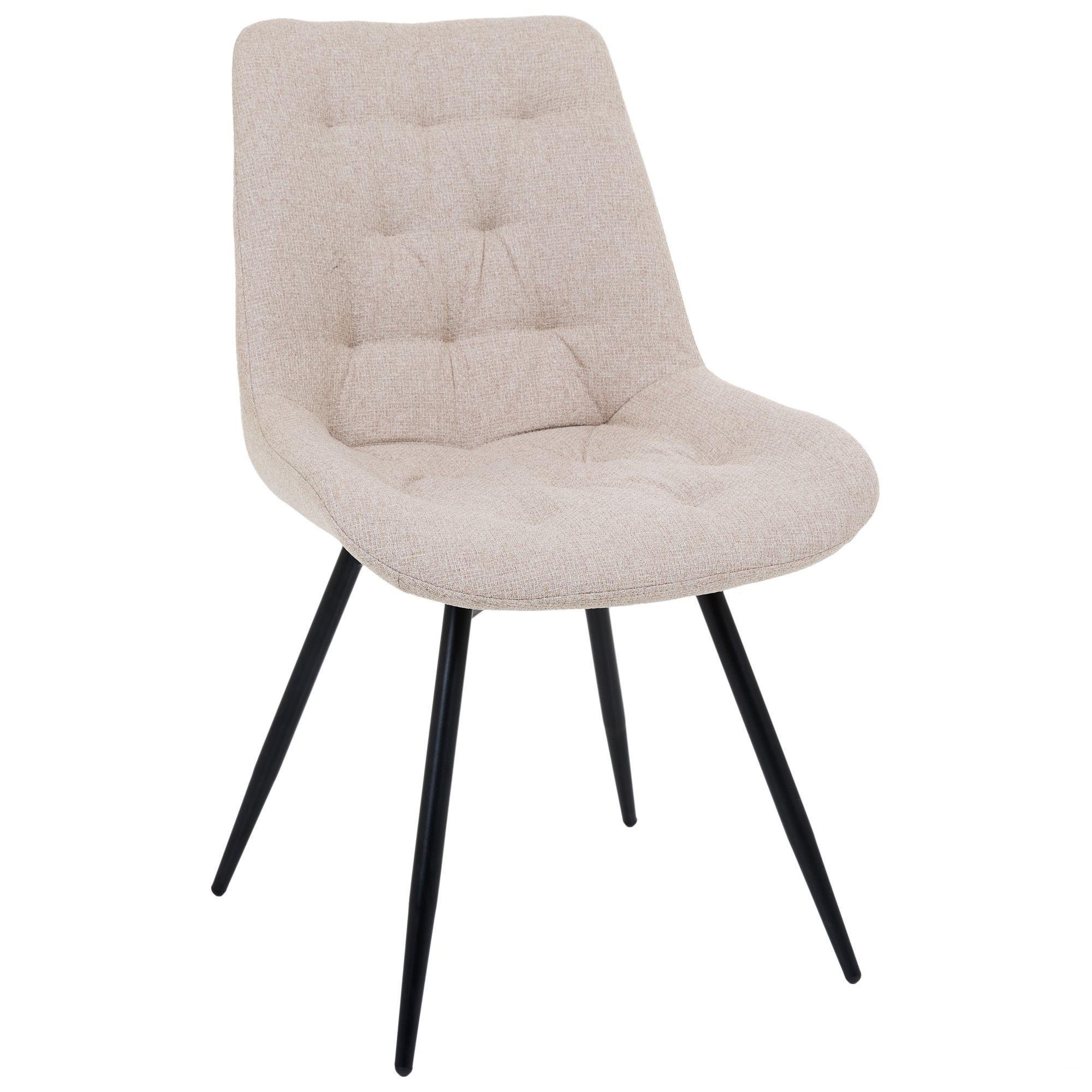 Стілець поворотний обідній AMF Liara 180° Кремовий (555399)