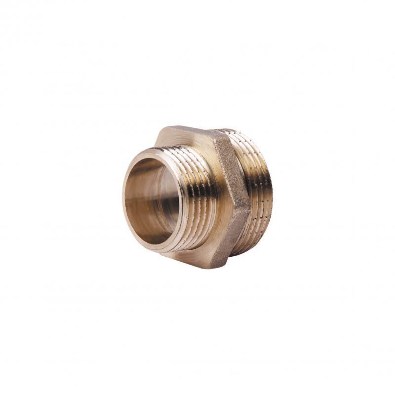 Ниппель SD Plus SD4083225 1 1/4"х1" ЗР латунь (FRRS00047824)