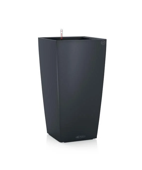 Вазон Lechuza Cubico Color 22 см Серый (A-013660)