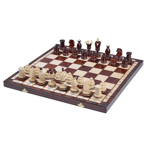 Набор шахмат Королевские инкрустированные 49х49 см (Мадон 136)