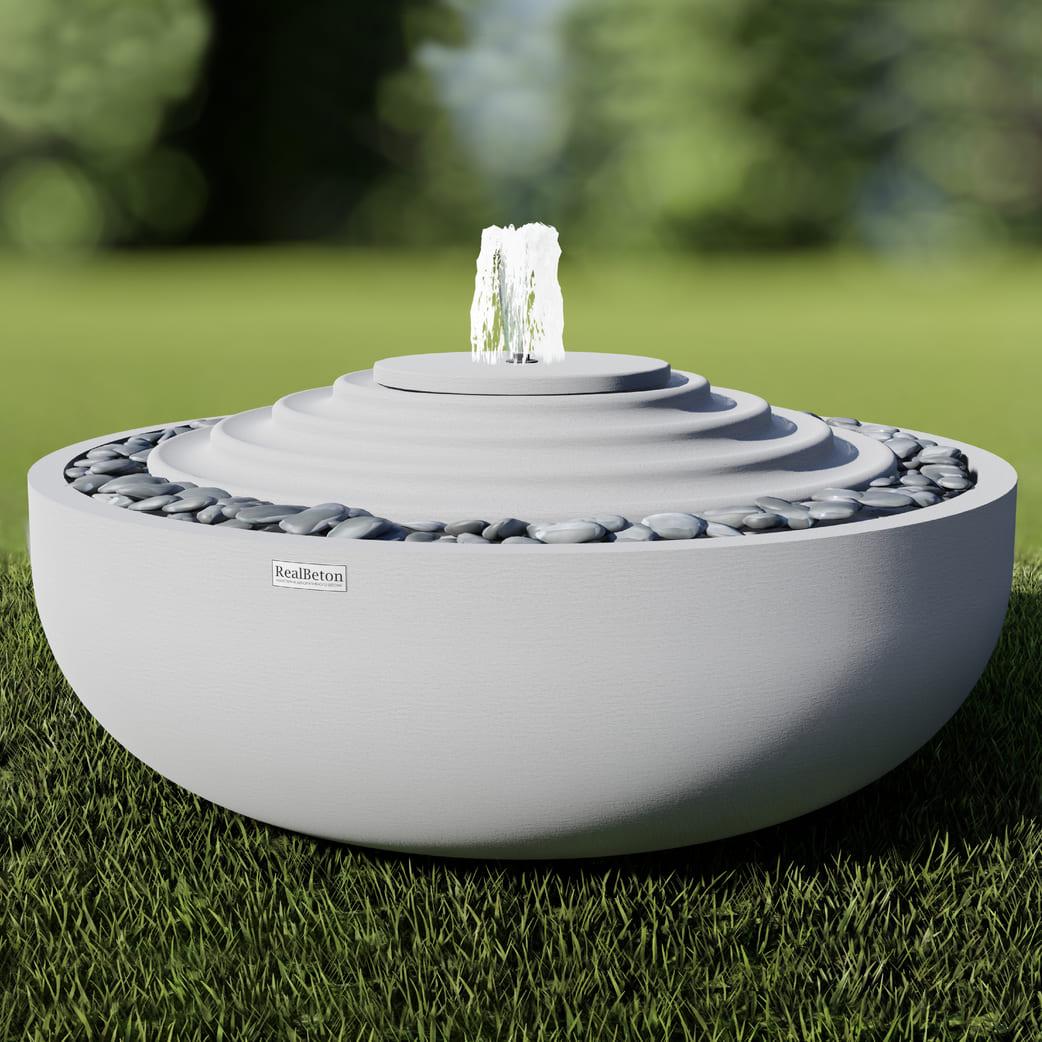 Фонтан бетонный садовый Тао 850x390 мм (26224698) - фото 3