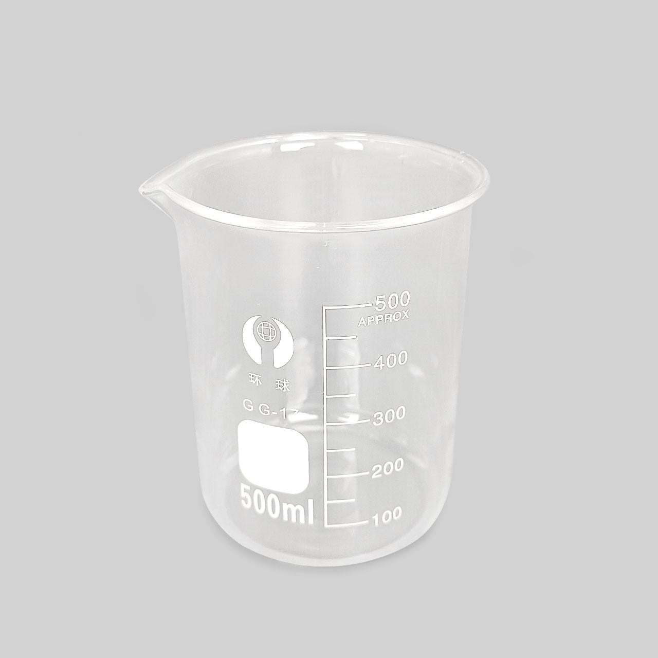 Мерный стакан стеклянный учебный 500 мл (2313499887)