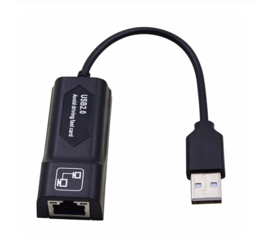 Адаптер Ethernet RJ45 USB 2.0 LAN 10/100 Мбит/с для ПК/ноутбука (513521) Адаптер Ethernet RJ45 USB 2.0 LAN 10/100 Мбит/с для ПК/ноутбука (513521)