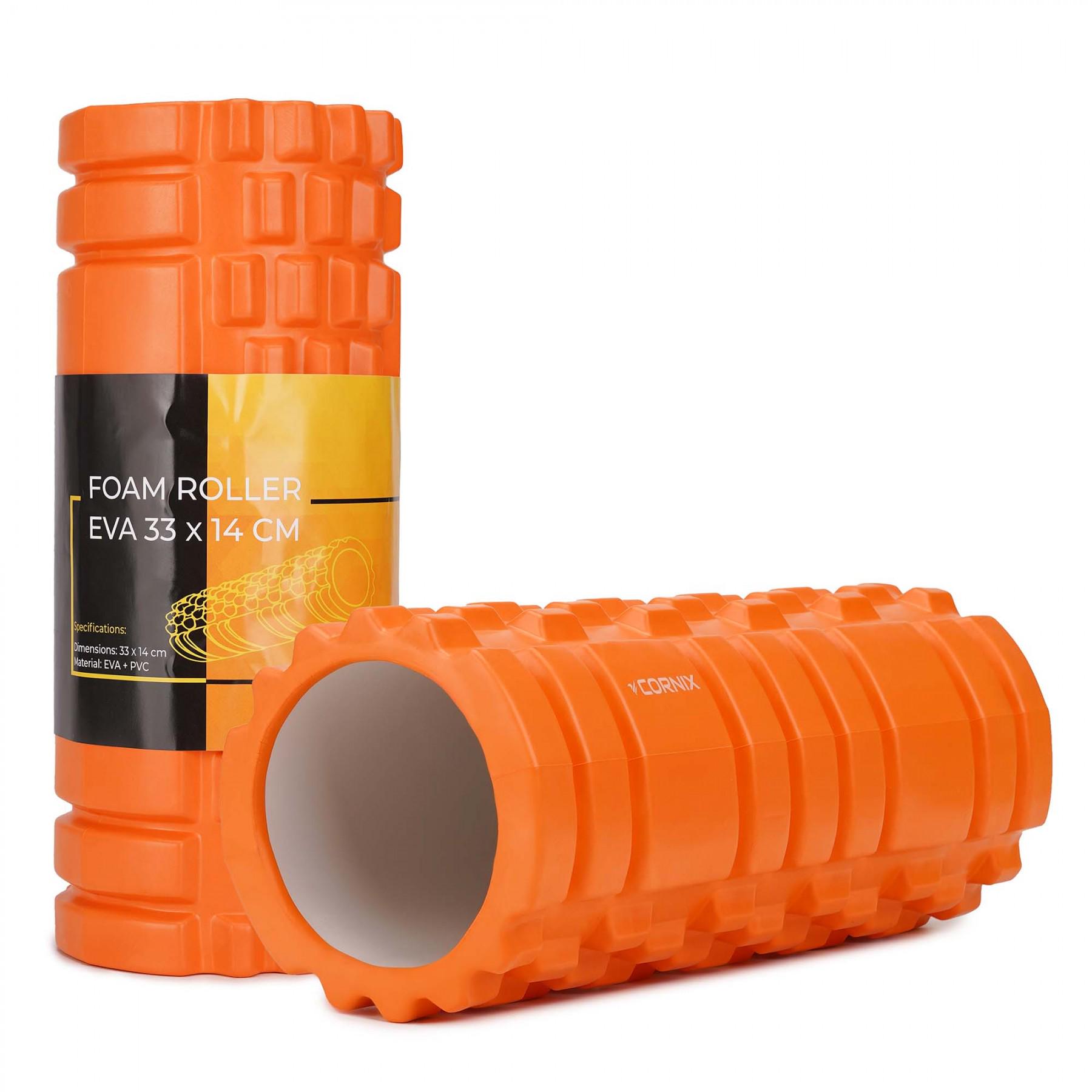 Масажний ролик Cornix EVA XR-0033 Orange (39268) - фото 3