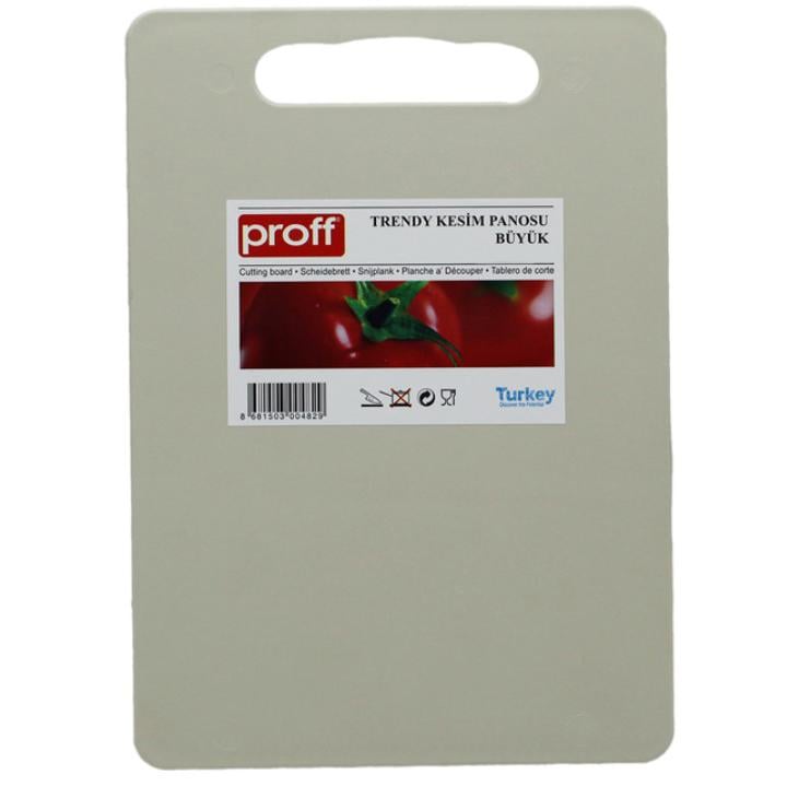 Кухонна дошка маленька Trendy Proff 14х24 см Бежевий (PF2601481/Bg)