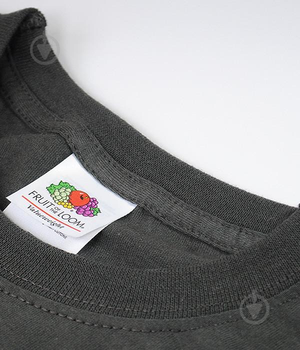 Футболка Fruit of the Loom ValueWeight XXL Світлий Графіт (0610360GLXXL) - фото 3