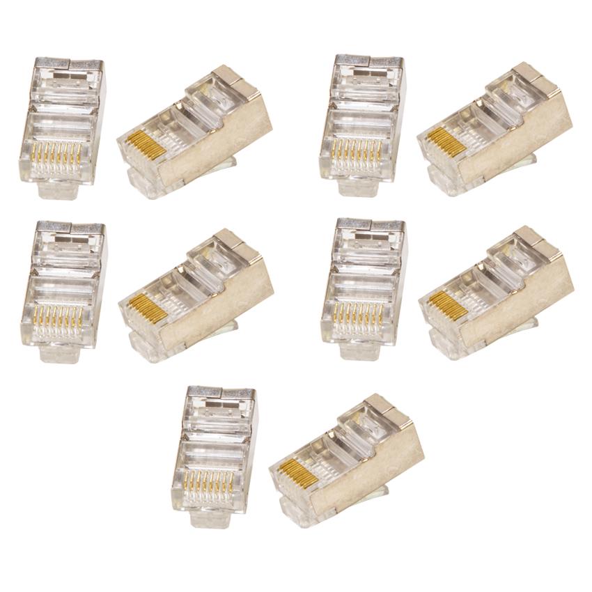 Конектор екранований Etmakit RJ45 10 шт. - фото 3